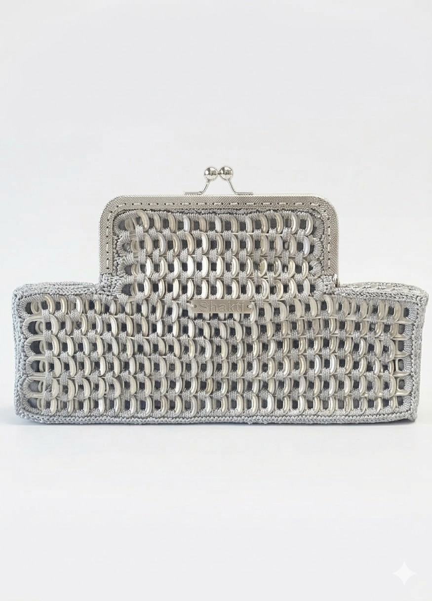 Clutch GRACIA - Aluminio Reciclado Dorado