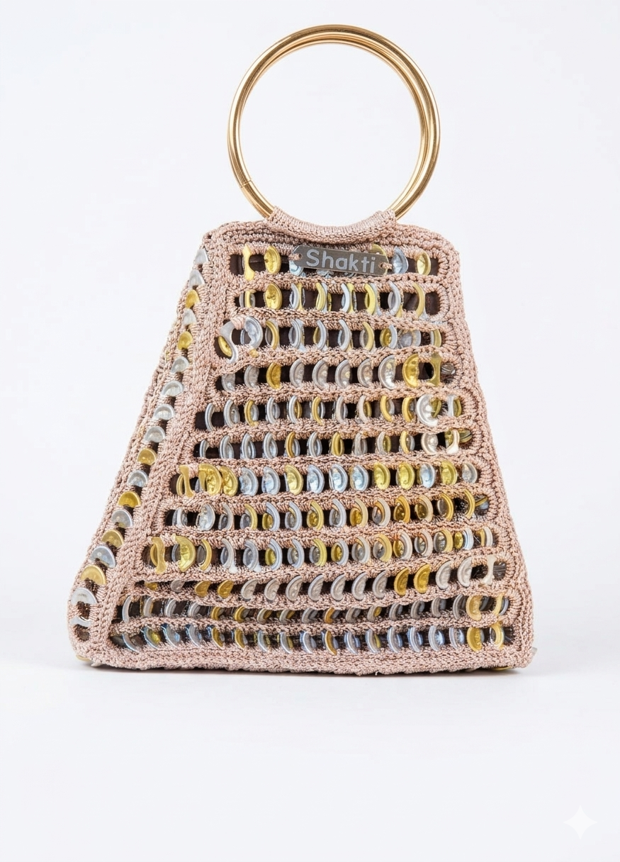 Bolso ESERAL MINI - Aluminio Reciclado Forma Triangular